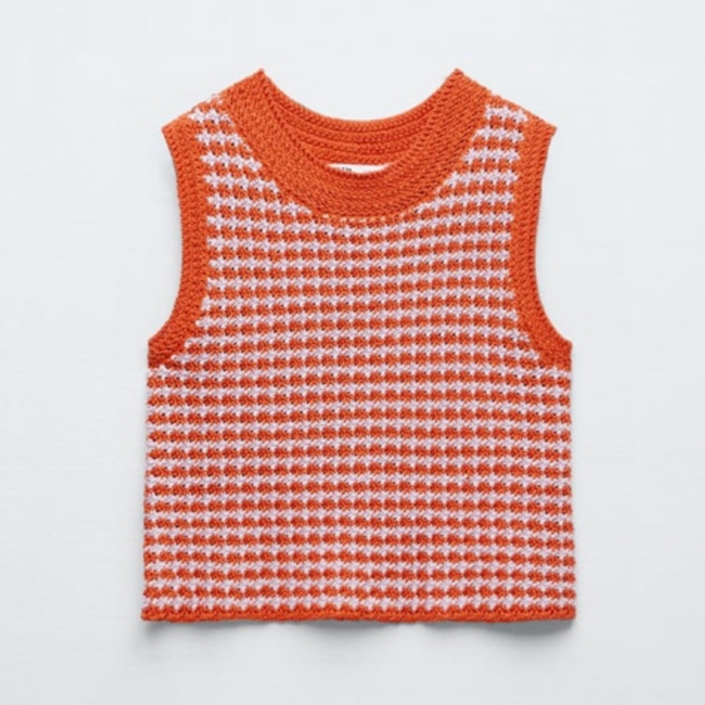 Zara crochet top